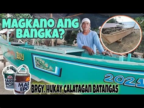 Ibat ibang klase ng bangka may kasamang pangalan